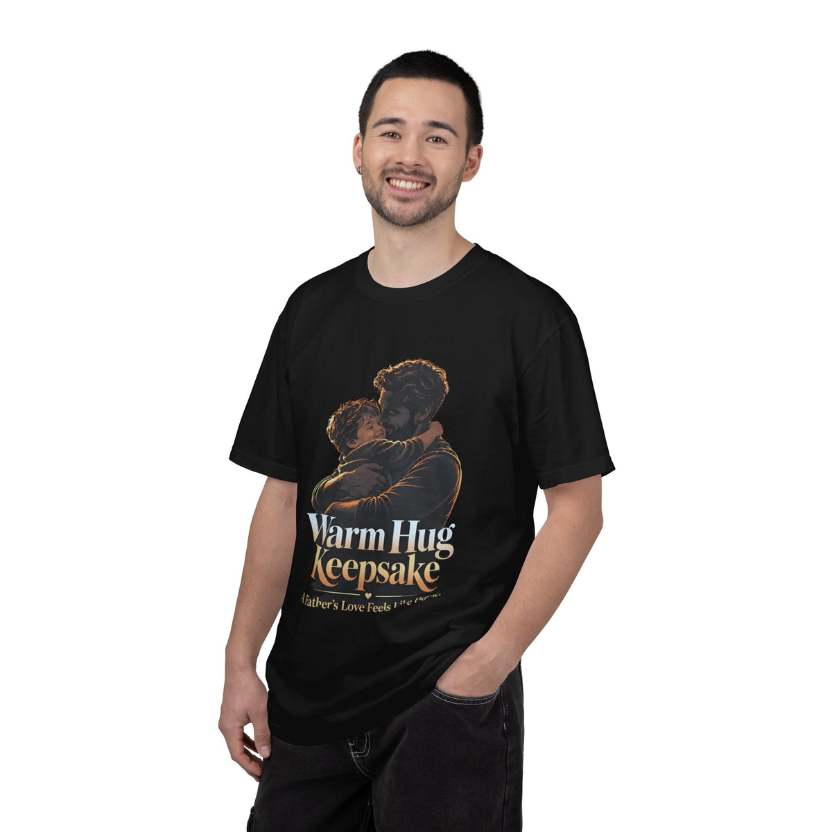 Warm Hug Keepsake T-Shirt | Father & Son Love Father's Day Gift