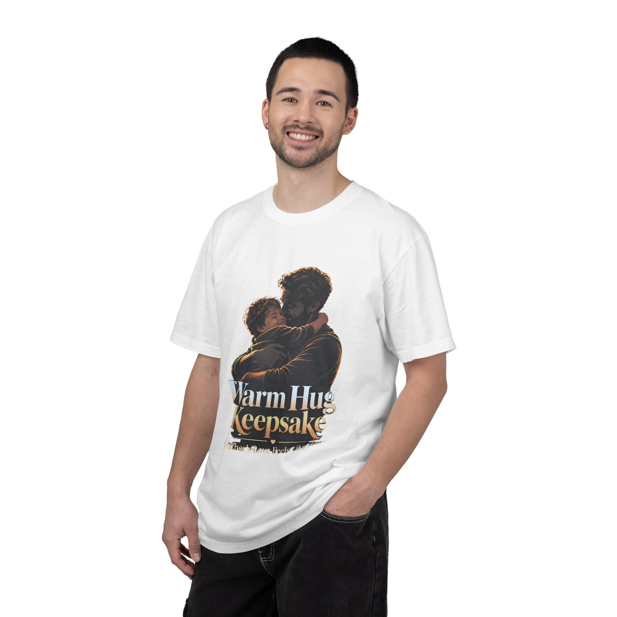 Warm Hug Keepsake T-Shirt | Father & Son Love Father's Day Gift