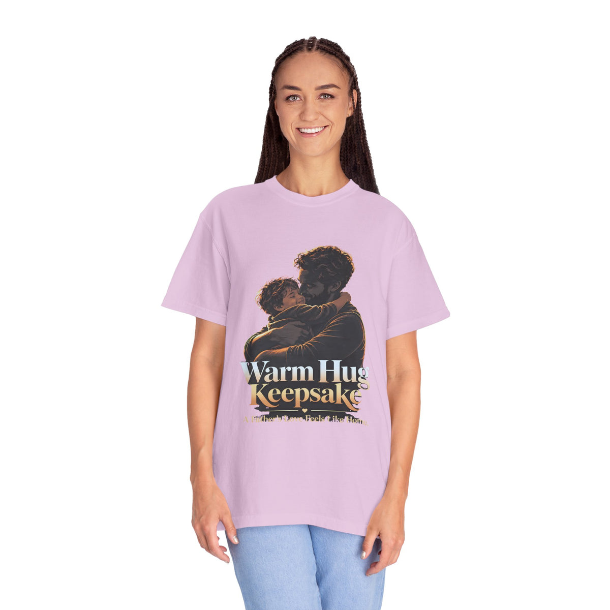 Warm Hug Keepsake T-Shirt | Father & Son Love Father's Day Gift