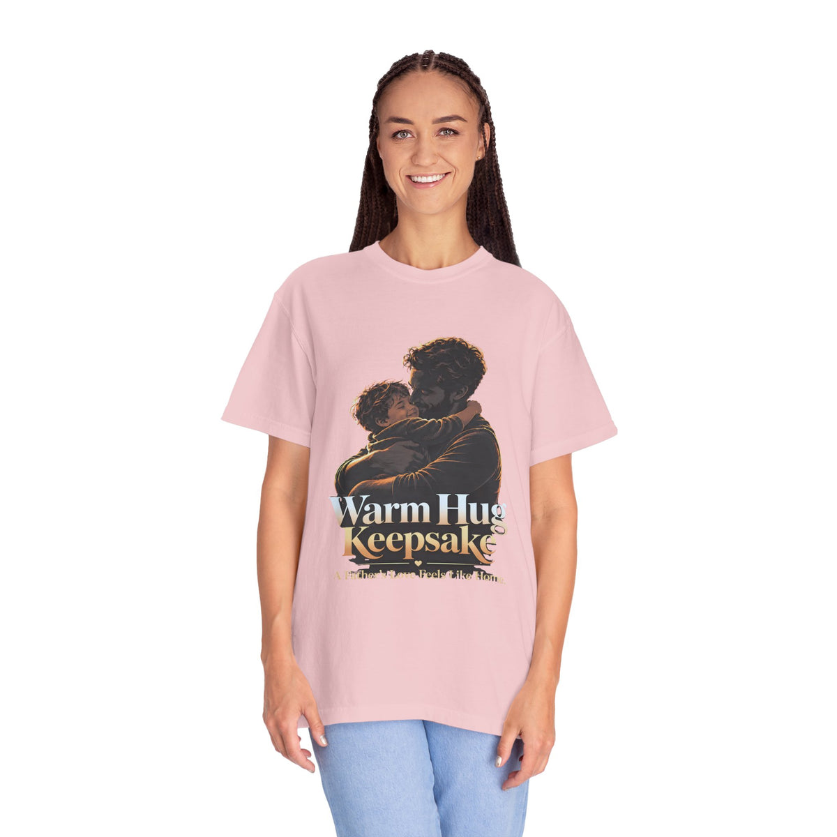 Warm Hug Keepsake T-Shirt | Father & Son Love Father's Day Gift