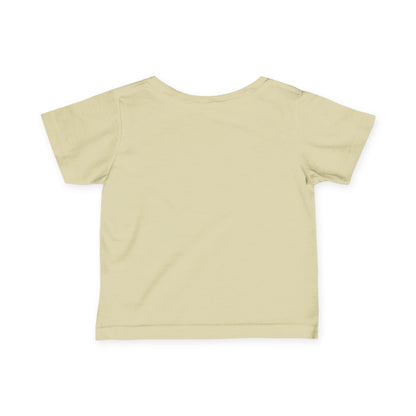 Infant Tee — "Happier Together" Floral Bunny & Bear Baby Shirt