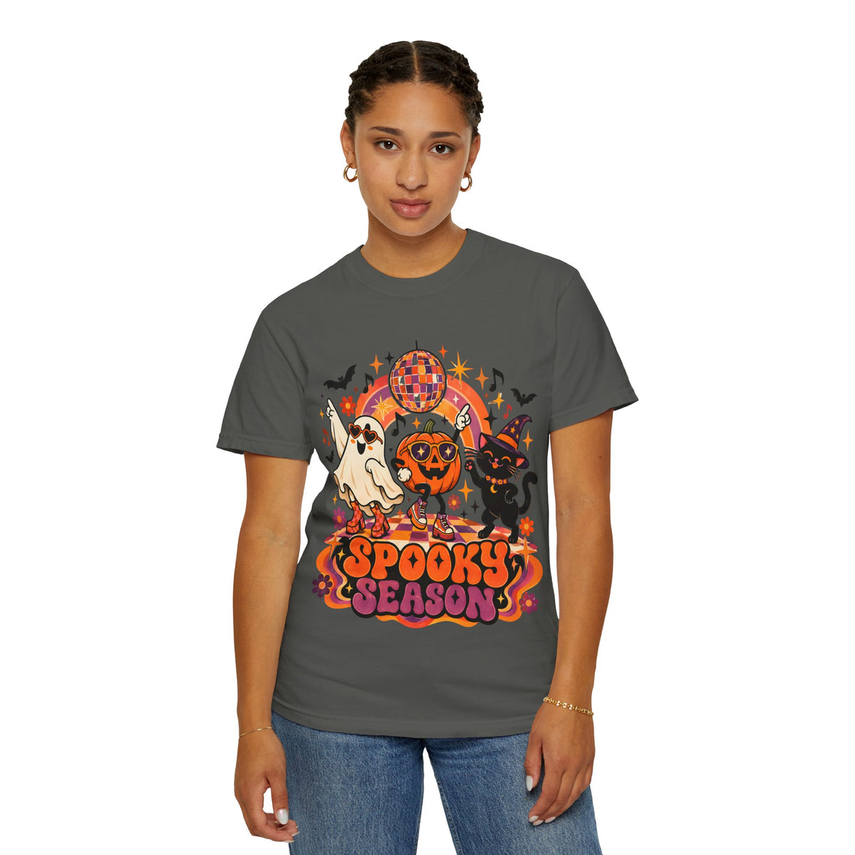 Groovy Spooky Season T-Shirt | Retro Halloween Disco Graphic Tee
