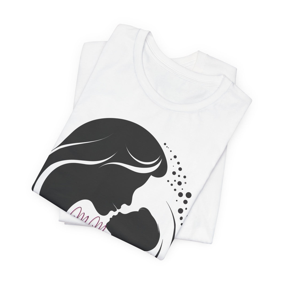 Mom Silhouette T-Shirt — "Endless, Selfless, and Pure" Mother's Day Tee