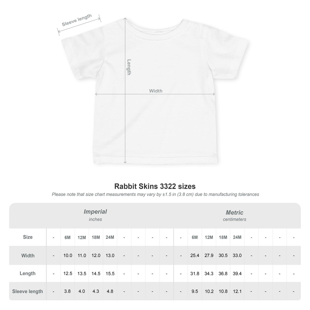 Infant Tee — "Happier Together" Floral Bunny & Bear Baby Shirt