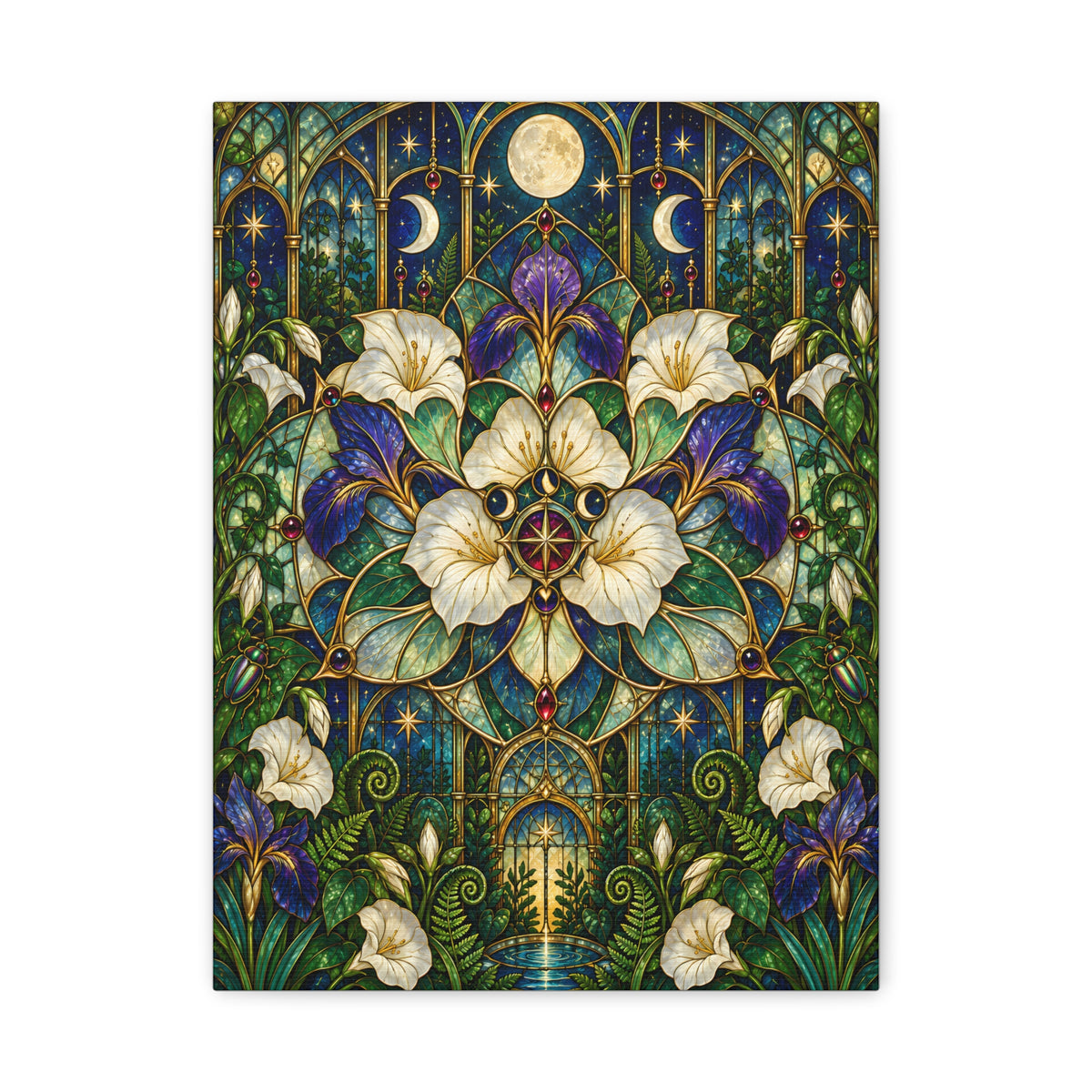 Celestial Garden Medallion — 5 sizes