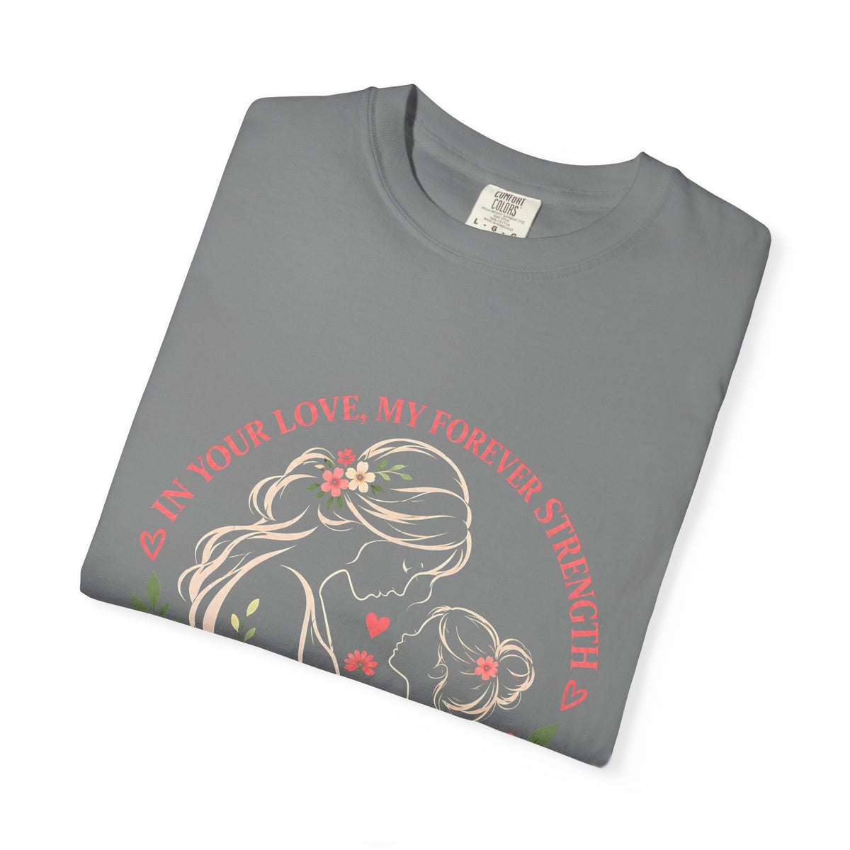 Mother and Child Floral Love Forever T-Shirt