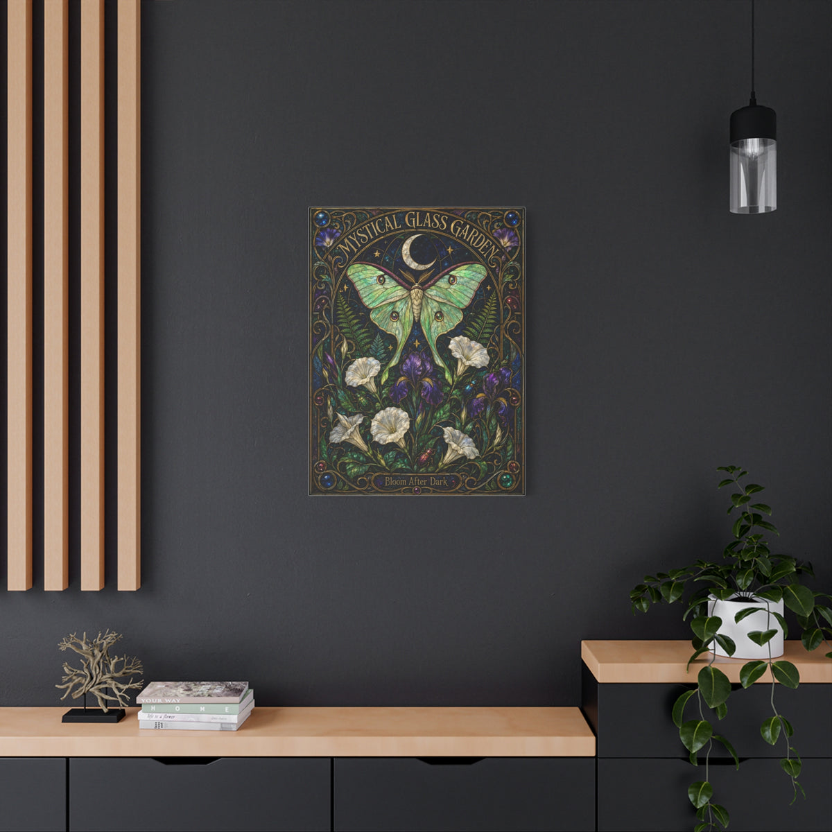 Mystical Glass Garden Wall Art — 5 sizes