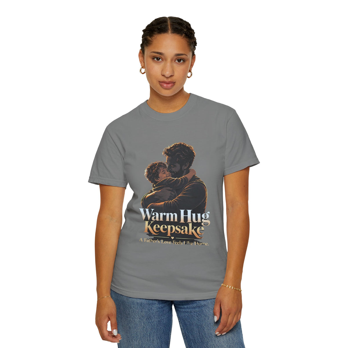 Warm Hug Keepsake T-Shirt | Father & Son Love Father's Day Gift