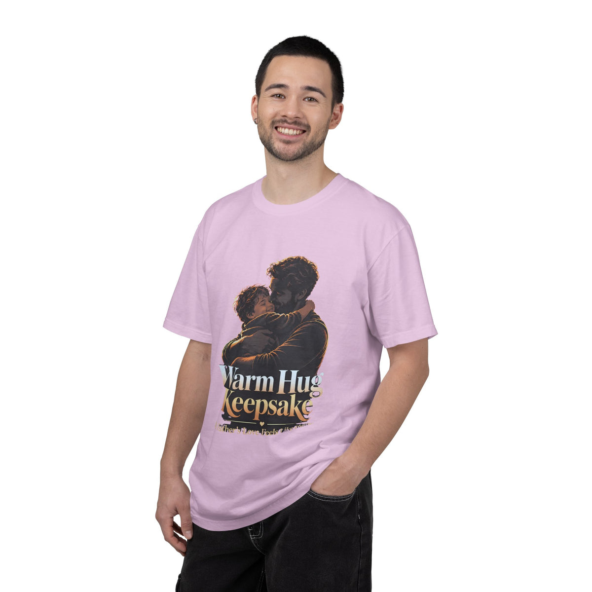 Warm Hug Keepsake T-Shirt | Father & Son Love Father's Day Gift