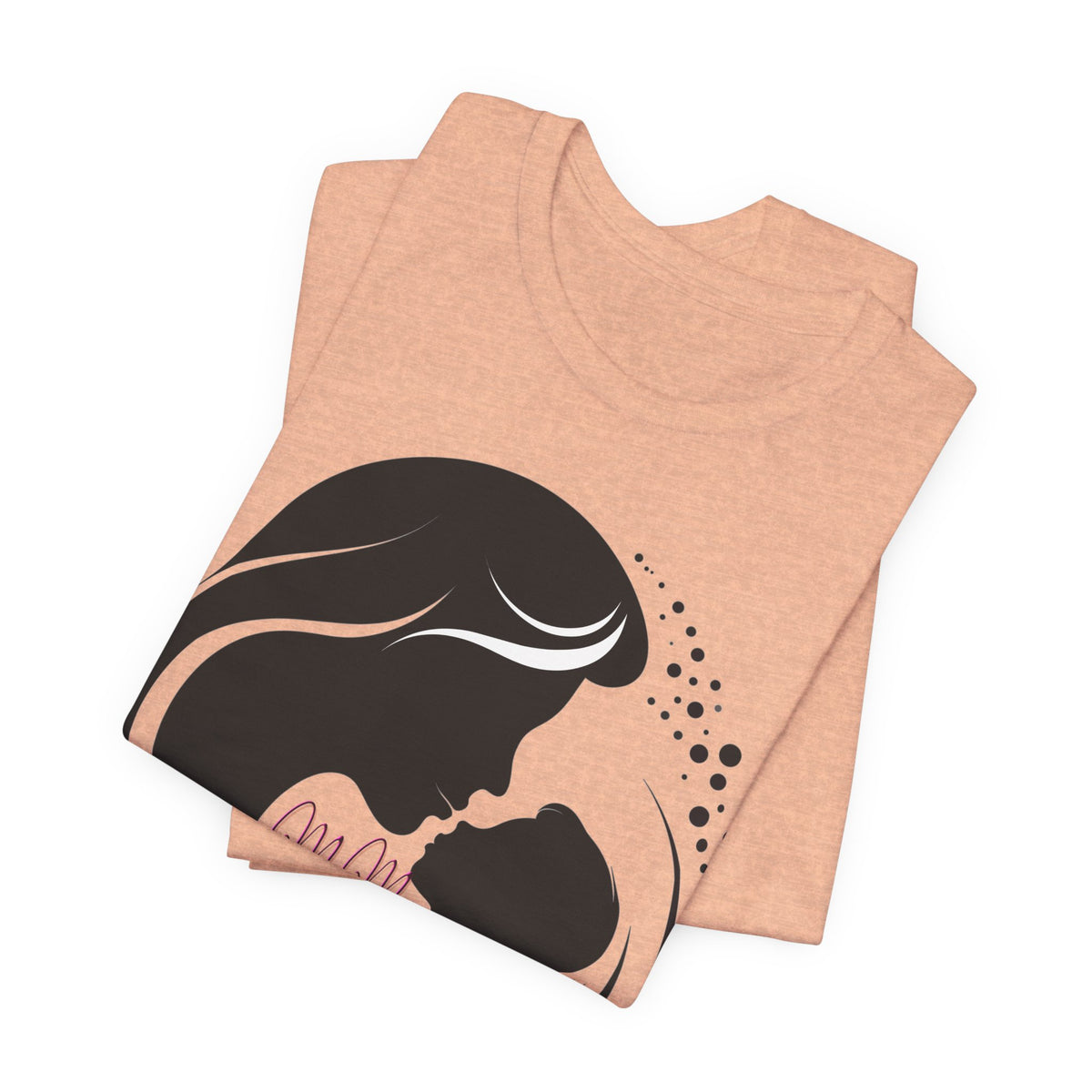 Mom Silhouette T-Shirt — "Endless, Selfless, and Pure" Mother's Day Tee
