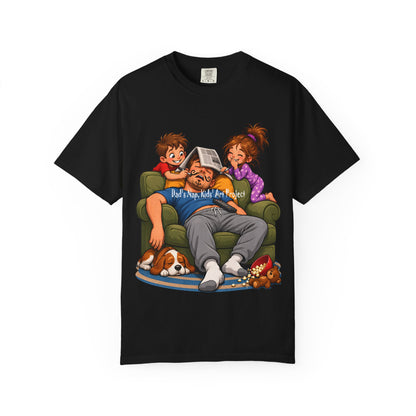Funny Dad Nap T-Shirt | Kids Prank Sleeping Dad Father's Day Graphic Tee
