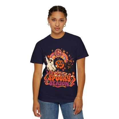 Groovy Spooky Season T-Shirt | Retro Halloween Disco Graphic Tee