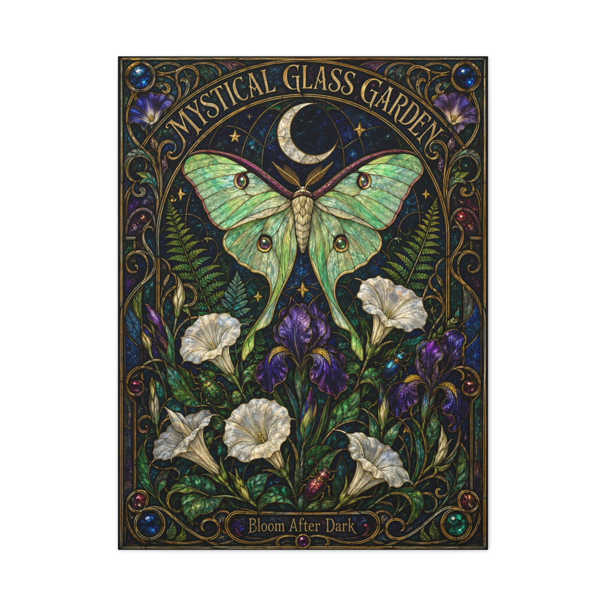 Mystical Glass Garden Wall Art — 5 sizes