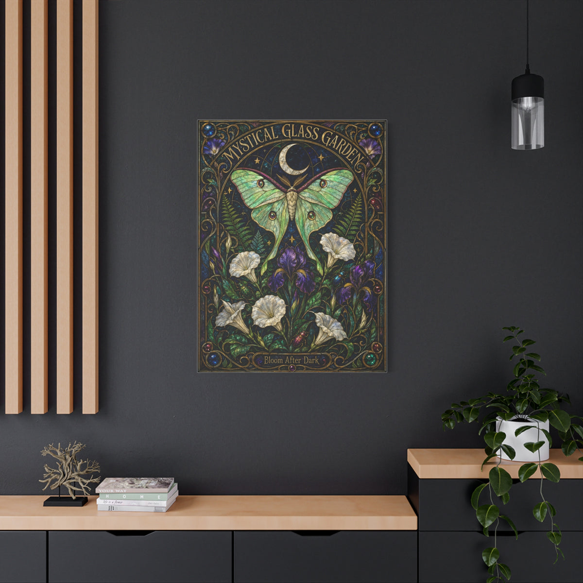 Mystical Glass Garden Wall Art — 5 sizes