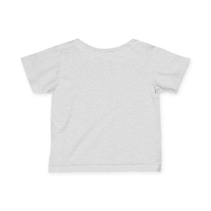 Infant Tee — "Happier Together" Floral Bunny & Bear Baby Shirt