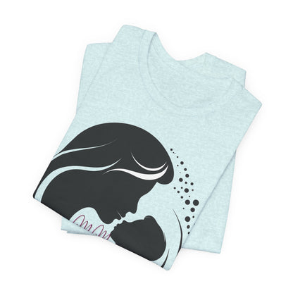 Mom Silhouette T-Shirt — "Endless, Selfless, and Pure" Mother's Day Tee