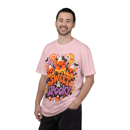 Sweet & Spooky Halloween T-Shirt | Cute Candy Corn Graphic Tee