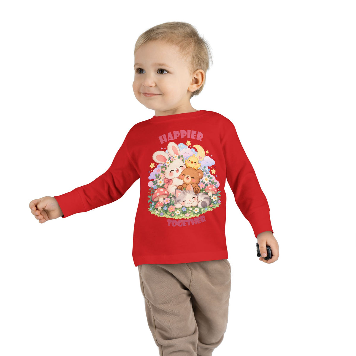 Cute Pastel Woodland Friends Kawaii Animal T-Shirt