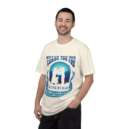 Thank You for Being My Dad T-Shirt | Father's Day High Five Graphic Tee