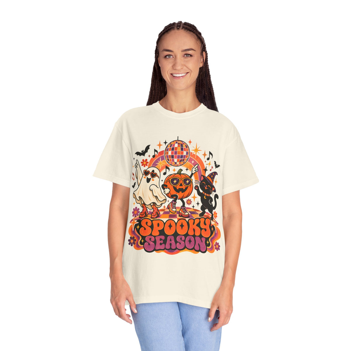 Groovy Spooky Season T-Shirt | Retro Halloween Disco Graphic Tee