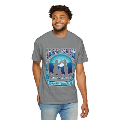Thank You for Being My Dad T-Shirt | Father's Day High Five Graphic Tee