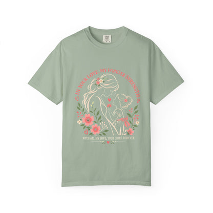 Mother and Child Floral Love Forever T-Shirt