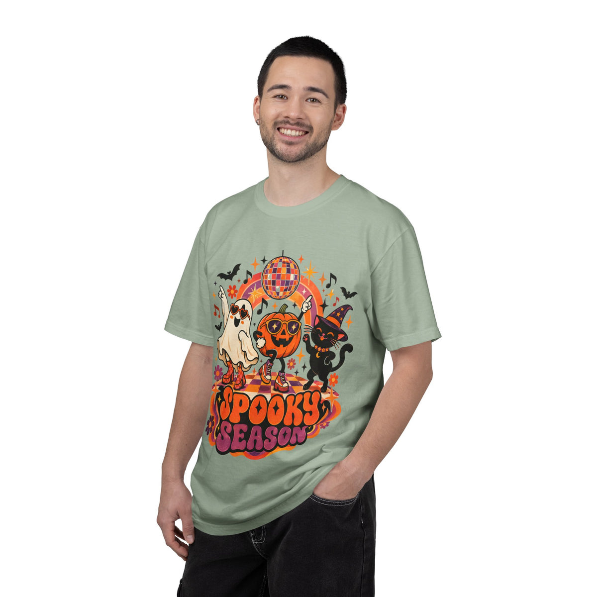 Groovy Spooky Season T-Shirt | Retro Halloween Disco Graphic Tee