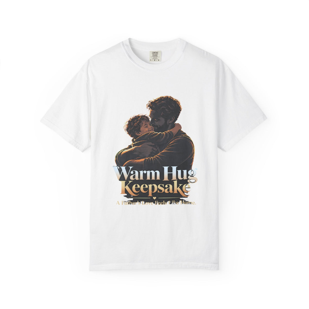 Warm Hug Keepsake T-Shirt | Father & Son Love Father's Day Gift