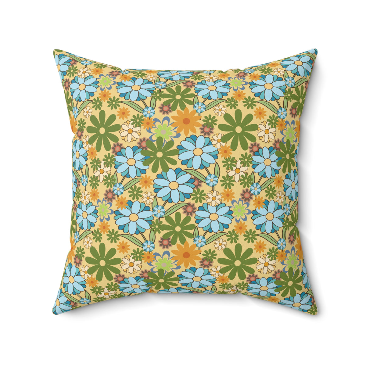 Spun Polyester Square Pillow