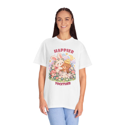 Cute Pastel Woodland Friends Kawaii Animal T-Shirt