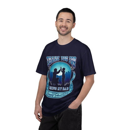 Thank You for Being My Dad T-Shirt | Father's Day High Five Graphic Tee