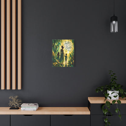 Together We Grow Brighter Tomorrows – Mother &amp; Children Wall Art