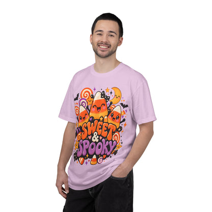 Sweet & Spooky Halloween T-Shirt | Cute Candy Corn Graphic Tee